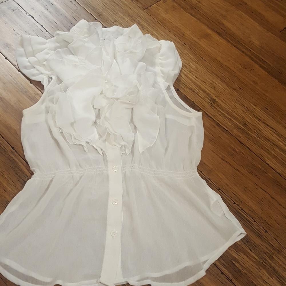 Miley max  shear button down shirt